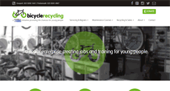 Desktop Screenshot of bicyclerecycling.co.uk