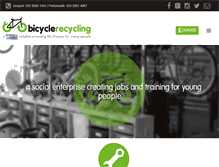 Tablet Screenshot of bicyclerecycling.co.uk